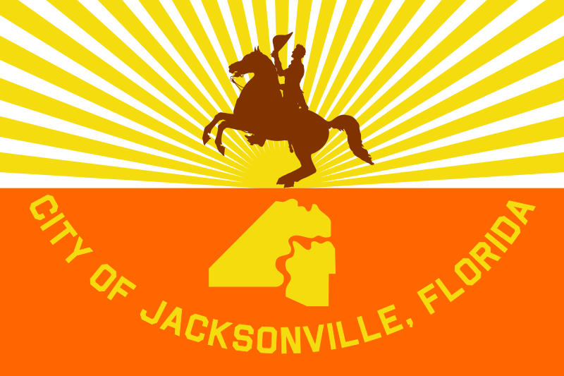 ملف:Flag of Jacksonville, Florida.svg