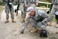 طلاب الأكاديمية الوطنية للجيش الأمريكي يشاركون في تدريب عسكري باستخدام طاولة رمال