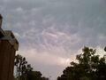 Mammatus clouds over the University of Central Florida in Orlando, Florida, 2011.