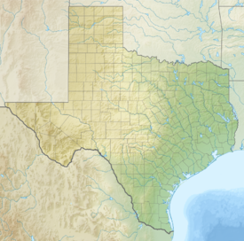 الموقع في تكساس is located in تكساس