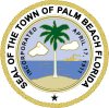 الختم الرسمي لـ پالم بيتش، فلوريدا