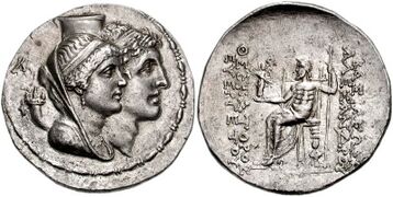 Tetradrachm of Cleopatra Thea