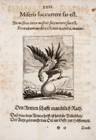 Griffin in Johann Vogel: Meditationes emblematicae de restaurata pace Germaniae, 1649