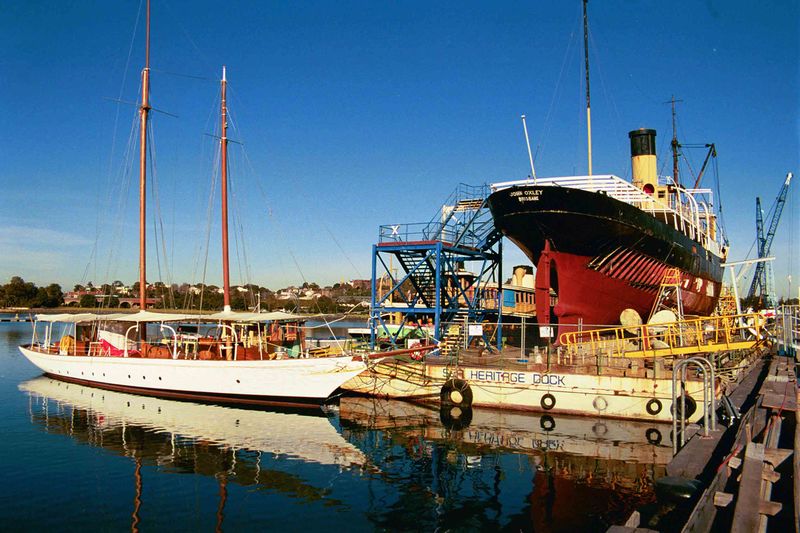 ملف:Sydney Heritage Fleet Heritage dock Rozelle.jpg