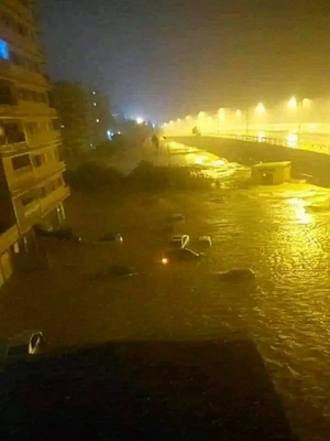 السيول والفيضانات التي ضربت مدينة درنة بليبيا (11 سبتمبر 2023)