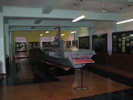 Replica of the INS Viraat at the Naval Aviation Museum