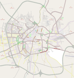 موقع مدرسة المدفعية is located in حلب