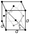 Diamond cubic crystal structure.svg