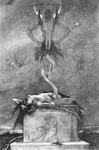 The Sacrifice (ca. 1882) soft ground etching, reproduced in heliogravure (27.6 x 20.3 cm) Metropolitan Museum of Art, New York