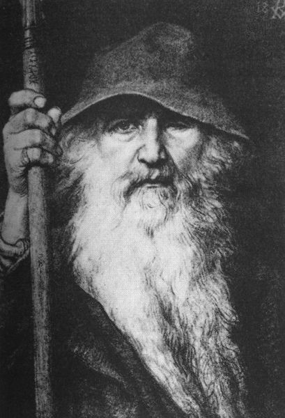 ملف:Georg von Rosen - Oden som vandringsman, 1886 (Odin, the Wanderer).jpg