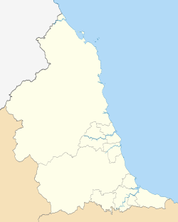 Tyneside is located in North East England
