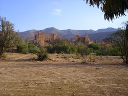 View of the kasbah of Taliouine