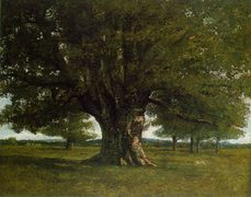 Gustave Courbet, Le Chêne de Flagey (1864).