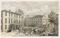 A market day in Bangor by John J Walker, 1856