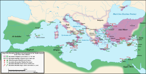 Byzantine-Arab naval struggle.svg