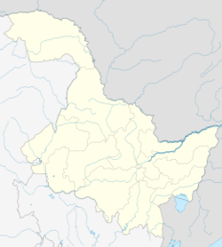 چيچيهار Qiqihar is located in Heilongjiang