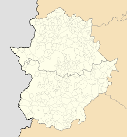 أم غزالة is located in Extremadura