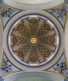 Dome of Bernini's Parish Church in Castel Gandolfo.jpg