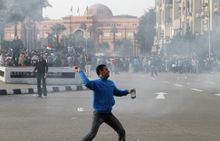 Clashes were particularly heavy in the downtown Cairo neighborhood that serves as the hub of political life, and serves as a tourist attraction