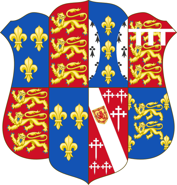 ملف:Arms of Catherine Howard.svg
