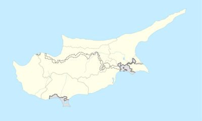 Location map Cyprus