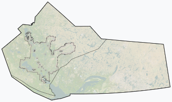 منطقة نورث سليڤ is located in North Slave, Northwest Territories