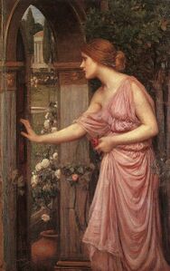 Psyche Opening the Door into Cupid's Garden 1904