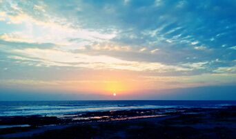 Sunset at Veraval Beach
