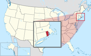 Rhode Island is the smallest state by total area and land area.