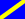 Blue flag with yellow stripe