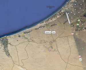 خريطة طرق ساتلية للمطار من گوگل إيرث