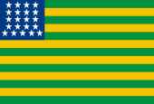 Provisional flag of the Republic of the United States of Brazil (15–19 November 1889)