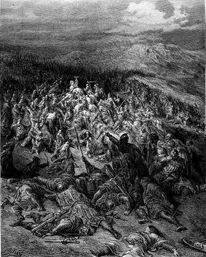 Gustave Doré - Two Hundred Knights Attack Twenty Thousand Saracens.jpg