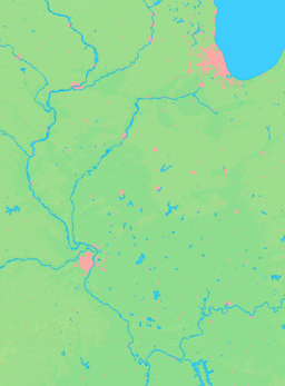 Location of Rosemont within Illinois