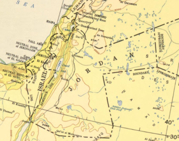 خريطة معاصرة للحدث، 1955