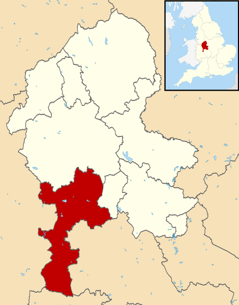 ملف:South Staffordshire UK locator map.svg