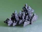 Acanthite, or silver sulfide (Ag2S)