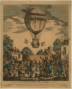 Balloon ascent, James Sadler, 1811.