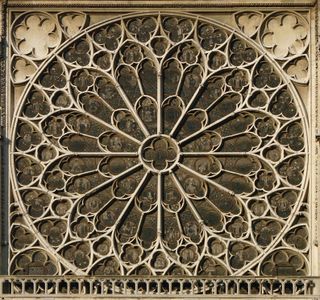 South rose window of Notre-Dame de Paris
