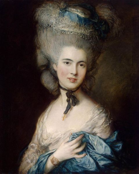 ملف:Thomas Gainsborough - Portrait of a Lady in Blue - WGA8414.jpg