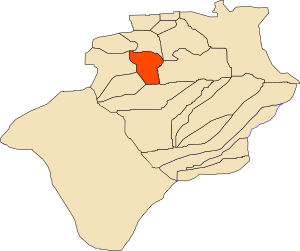 Location of Abadla commune within Béchar Province