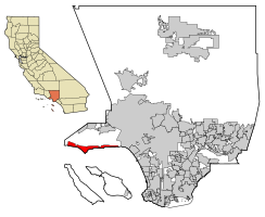 موقع ماليبو في مقاطعة لوس أنجلس، كاليفورنيا