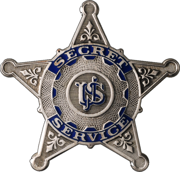 ملف:Badge of the United States Secret Service (1890–1971).png