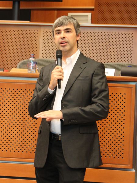 ملف:Larry Page in the European Parliament, 17.06.2009.jpg