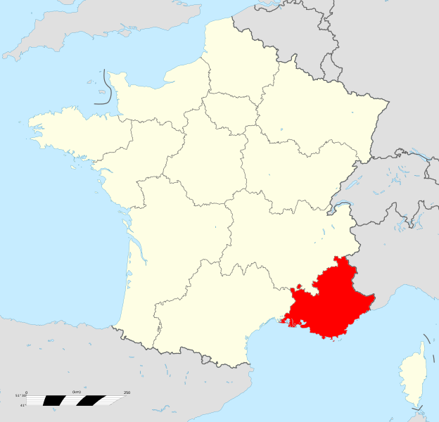 ملف:Provence-Alpes-Côte d'Azur region locator map2.svg