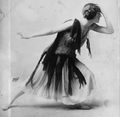 During the 1920s, women aimed to hide their curves, bobbed their hair and wore bold makeup.[111] The feminine ideal was no longer "frail and sickly" like in the Victorian era, so women danced and did sports.[112]