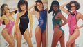 The 1980s beauty ideal was still thin, but toned without being too muscular; thus aerobics became popular. The decade also epitomized over-the-top fashion.[111]