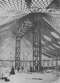 The world's first tensile steel Shell by Vladimir Shukhov (during construction), Nizhny Novgorod, 1895.
