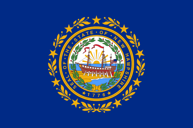 ملف:Flag of New Hampshire.svg