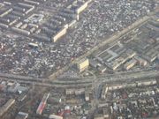 Aerial view of Raymbek avenue